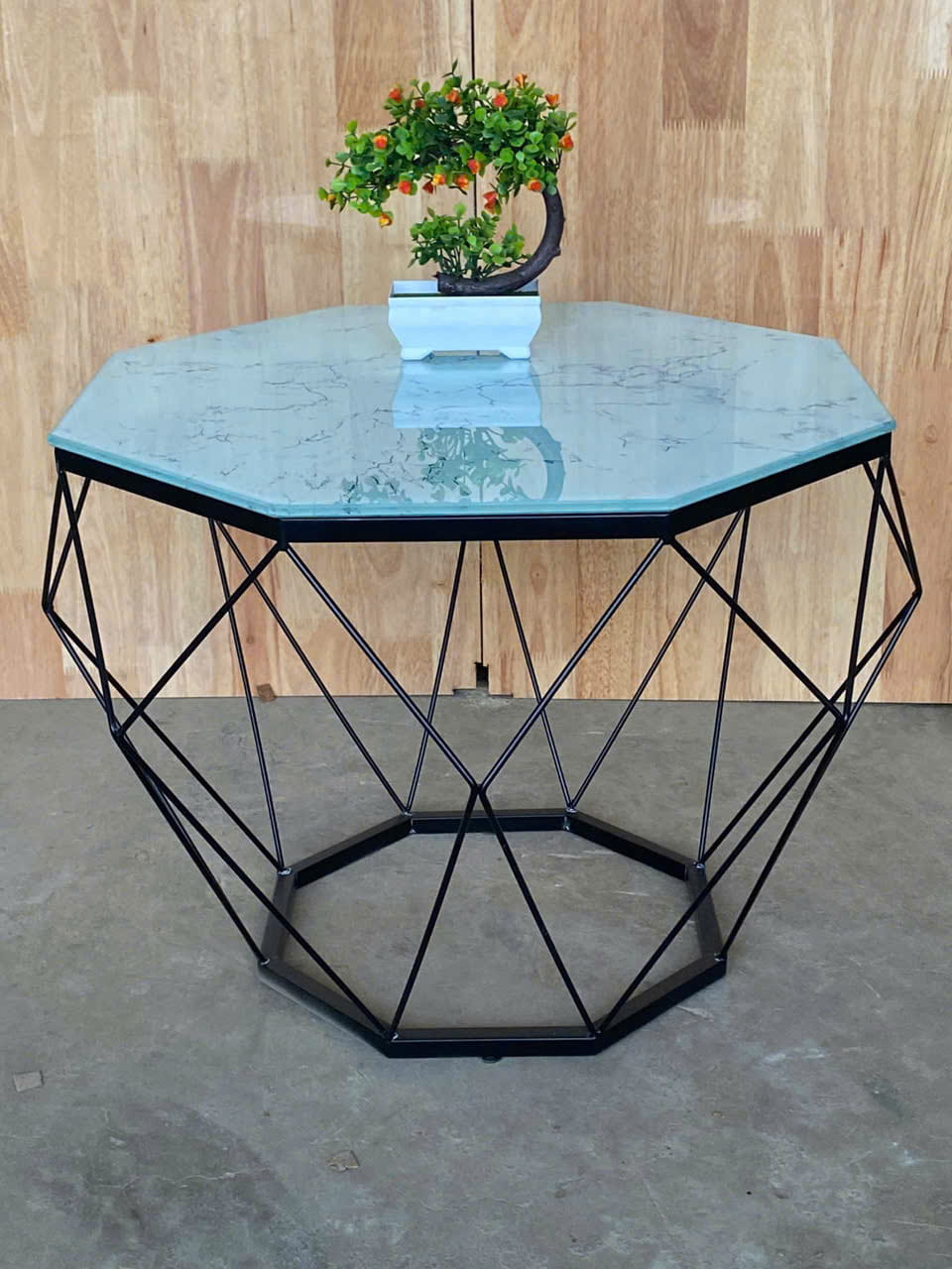 bàn trà mặt đá