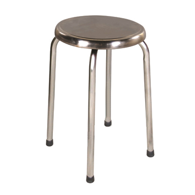 Ghế đôn inox mặt trơn