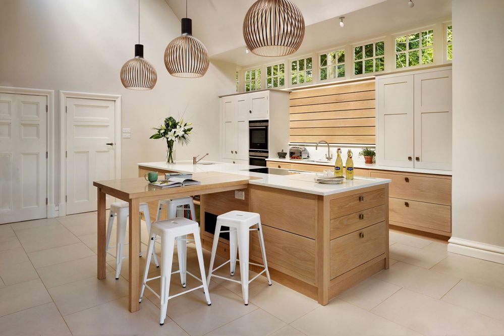Bàn đảo bếp chữ l Ngọc Thịnh