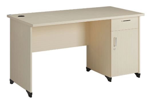 Bàn làm việc có hộc tủ 2 ngăn