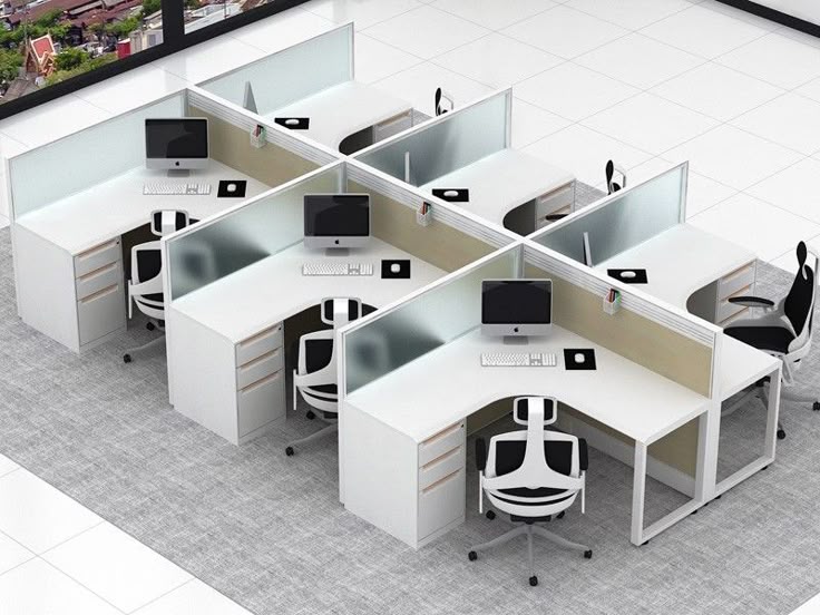 Cụm bàn làm việc 6 người Ngọc Thịnh