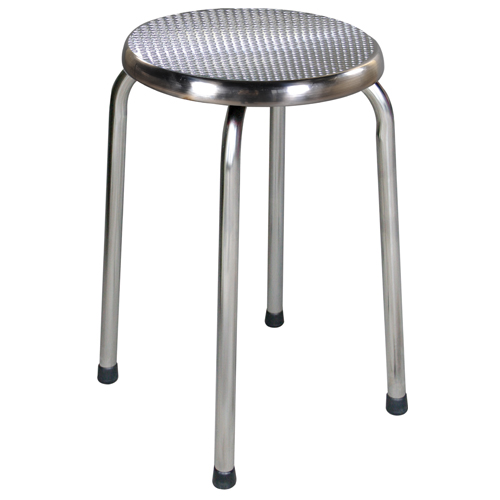 Ghế đôn inox mặt sần