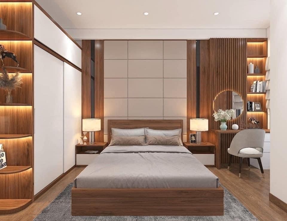 Giường ngủ có hộc kéo Long Thành