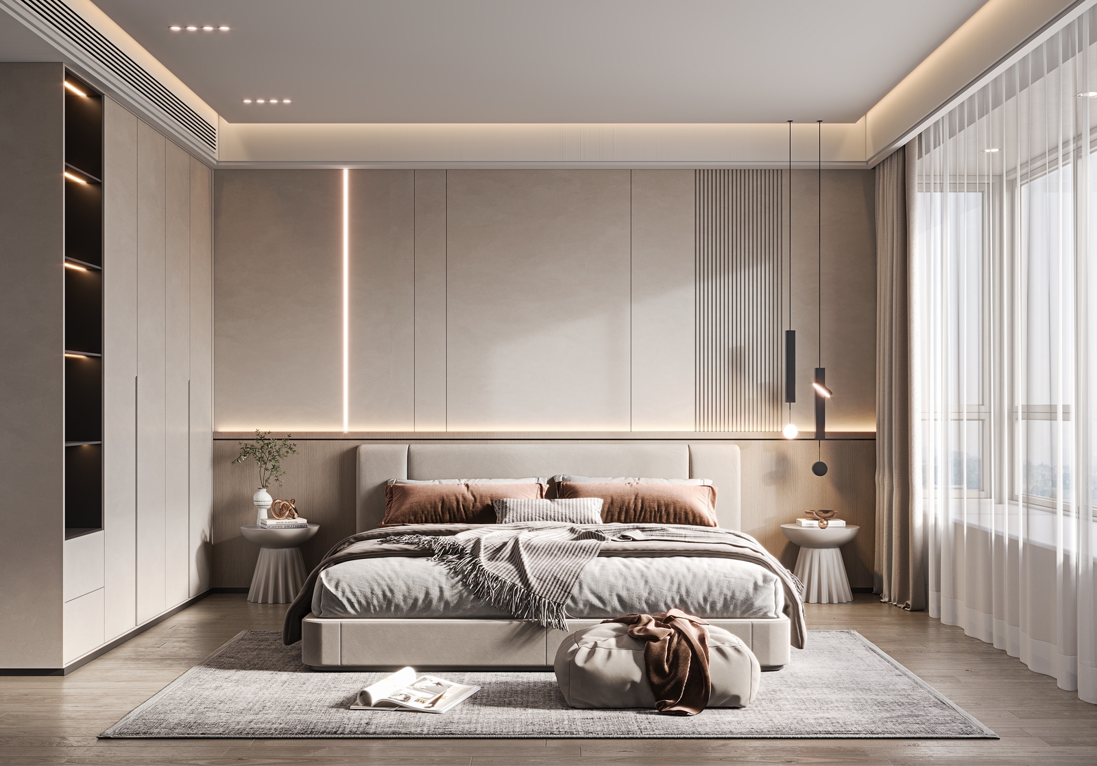 Giường ngủ hiện đại Ngọc Thịnh