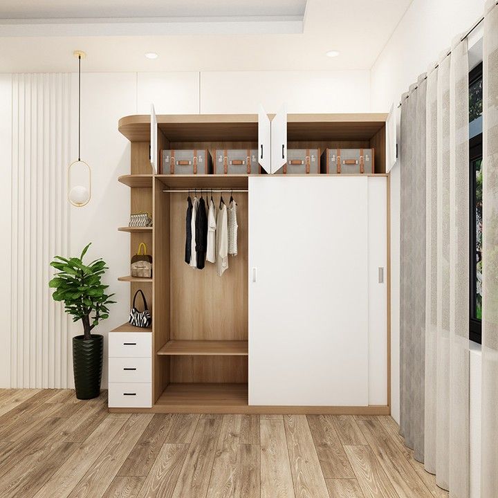 tủ áo cửa lùa thông minh