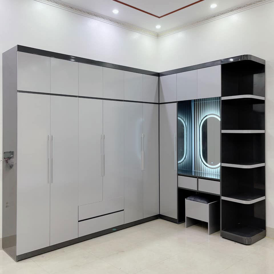 Tủ áo kết hợp bàn trang điểm Ngọc Thịnh