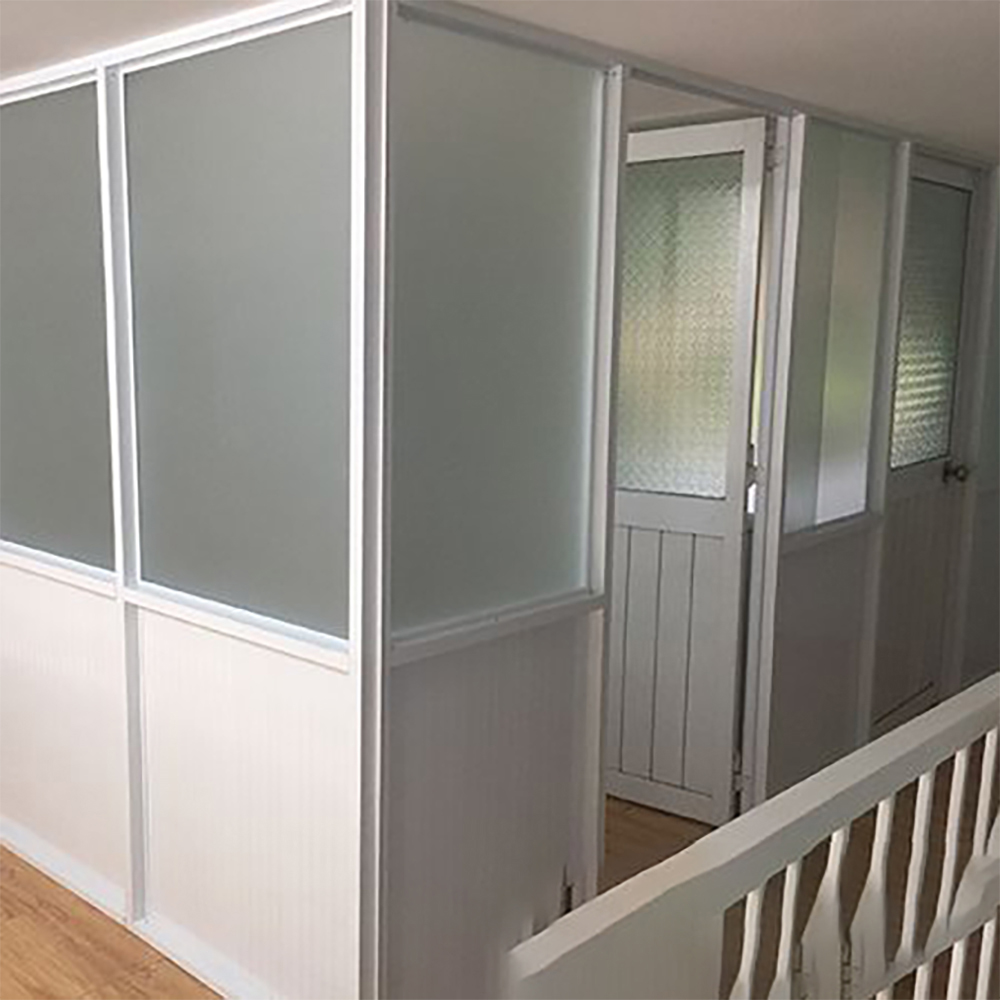 vách ngăn nhôm kính