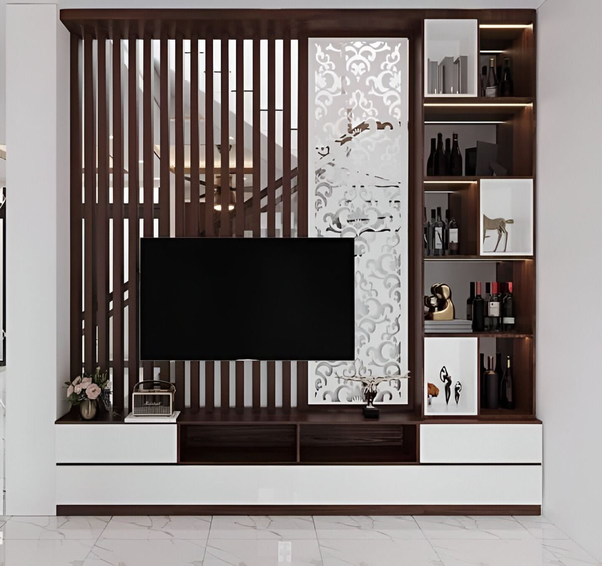Vách ngăn phòng khách Ngọc Thịnh