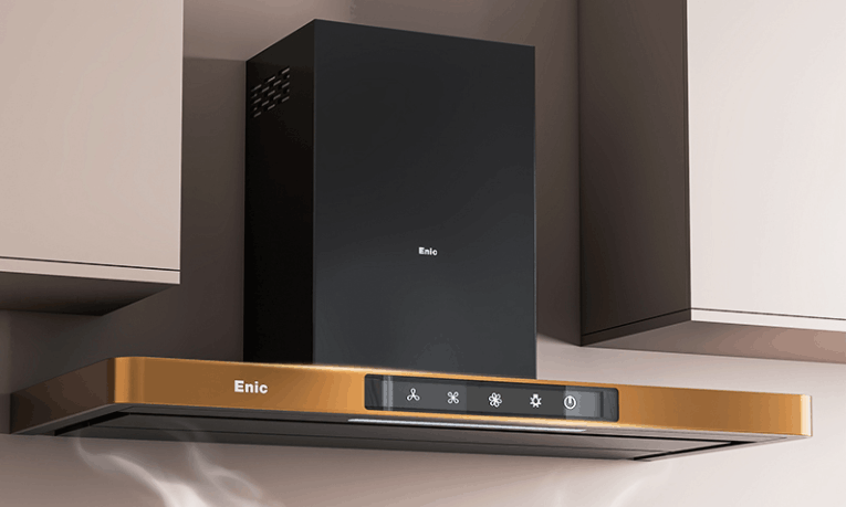 máy hút mùi cảm biến áp tường